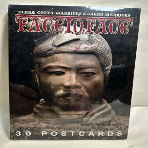 SEALED: Terra Cotta Warriors & Jarry Warriors Postcards Set of 30 - NEW/UNOPENED